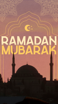 Traditional Ramadan Greeting Facebook story Image Preview