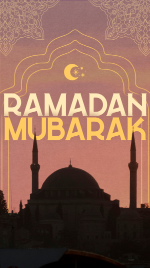 Traditional Ramadan Greeting Facebook story Image Preview