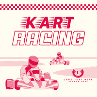 Go Kart Racing Instagram Post Design