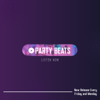 Party Music Instagram Post Design