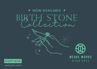 Birth Stone Postcard Image Preview