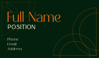 Simple Minimal Business Business Card Preview