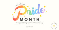 Love Pride Facebook Ad Design