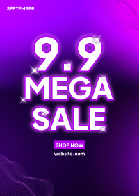 9.9 Mega Sale Flyer Image Preview
