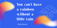 Little Rain Quote Twitter Post Image Preview