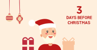 Santa Christmas Countdown Facebook Ad Design