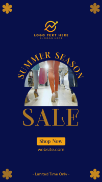 Summer Season Sale Instagram Reel Design