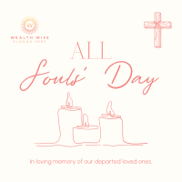 Soul's Day Candle Instagram post Image Preview