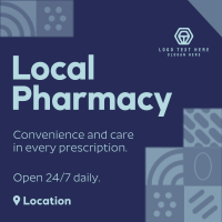 Agnostic Pattern Pharmacy Instagram Post Preview