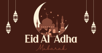 Blessed Eid Al Adha Facebook Ad Design