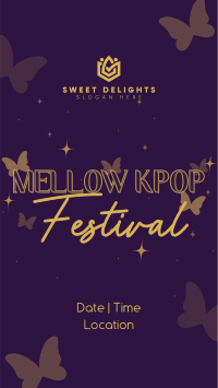 Mellow Kpop Fest Facebook story Image Preview