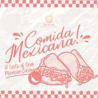 Comida Mexicana Linkedin Post Image Preview