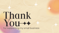 Minimal and Dainty Thank You Video Image Preview