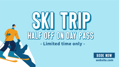 Let's Go Skiing! Facebook event cover Image Preview