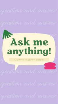 Interactive Question and Answer Video Image Preview