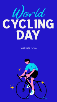 Cycling Day Facebook story Image Preview