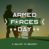 Armed Forces Day Instagram post Image Preview