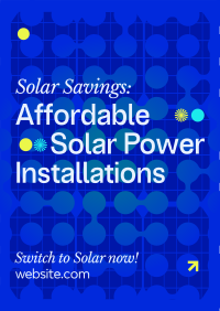 Solar Power Installations Poster Image Preview