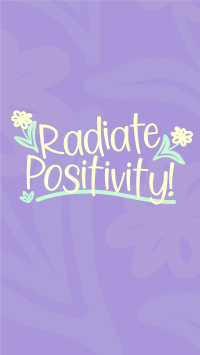 Radiate Positivity Instagram story Image Preview