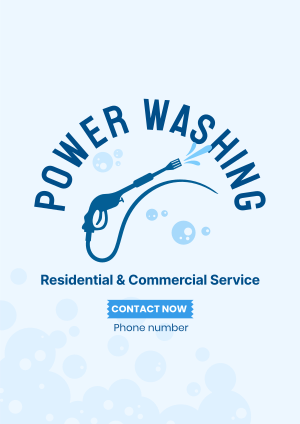 Pressure Washer Services Flyer Image Preview