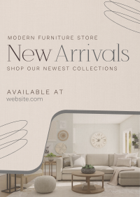 Minimalist Furniture Store Flyer Image Preview