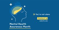 Mental Health Month Facebook ad Image Preview