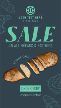 Bakery Sale TikTok video Image Preview