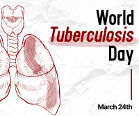 Tuberculosis Day Facebook Post Design