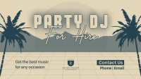 Synthwave DJ Party Service YouTube Video Image Preview