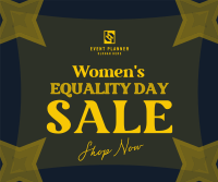 Women's Equality Sale Facebook Post Design