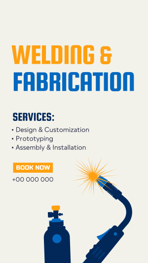 Welding Services Instagram story Image Preview