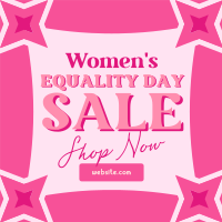 Women's Equality Sale Instagram Post Design