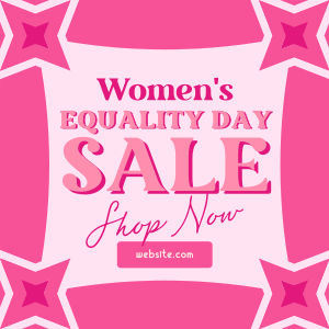 Women's Equality Sale Instagram post Image Preview