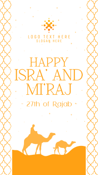 Celebrating Isra' Mi'raj Journey Instagram Reel Preview