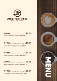 Cafe Chic Menu Preview