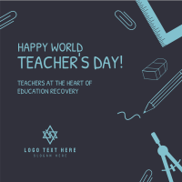 World Teacher's Day Instagram post Image Preview