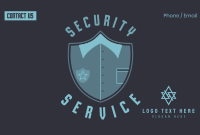 Security Uniform Badge Pinterest Cover Design
