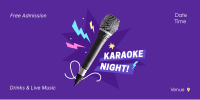 Karaoke Night Blast Twitter Post Image Preview