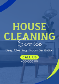Professional House Cleaning Service Poster Image Preview