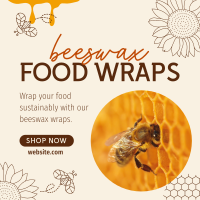 Beeswax Food Wraps Instagram post Image Preview