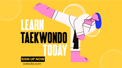 Taekwondo for All Facebook event cover Image Preview