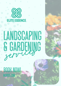 Landscaping & Gardening Poster Image Preview