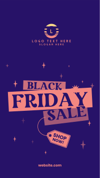 Black Friday Clearance Facebook Story Design