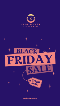 Black Friday Clearance Facebook story Image Preview