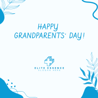 Grandparents Day Organic Abstract Instagram post Image Preview
