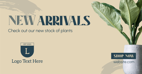 Minimalist Plant Alert Facebook Ad Design Image Preview