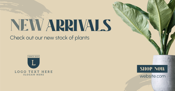 Minimalist Plant Alert Facebook Ad Design Image Preview