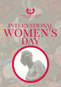 Floral International Women's Day Poster Image Preview