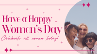 Happy Women's Day Animation Image Preview