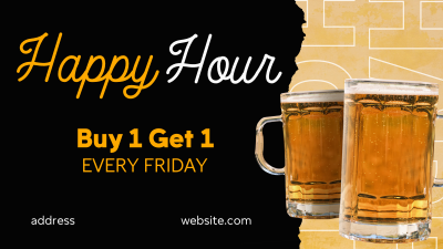 Free Drink Friday Facebook event cover Image Preview
